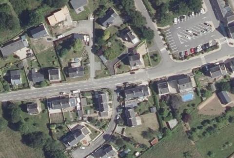 Vue aérienne du Camping les Genêts à Névez