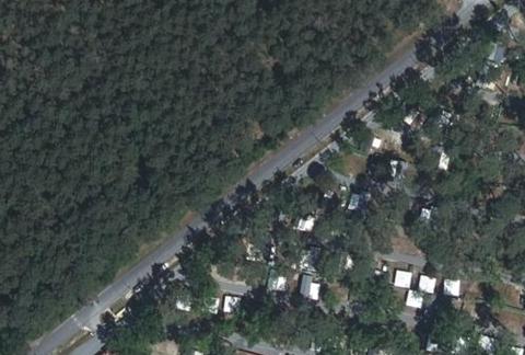 Vue aérienne du Camping les Genêts à Soulac-sur-Mer