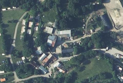 Vue aérienne du Camping les Granges à Pontis