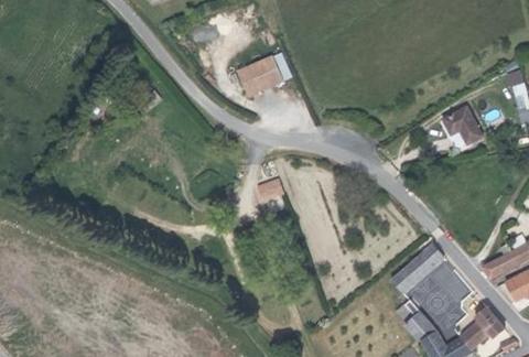 Vue aérienne du Camping les Iris à Savigny-sous-Faye