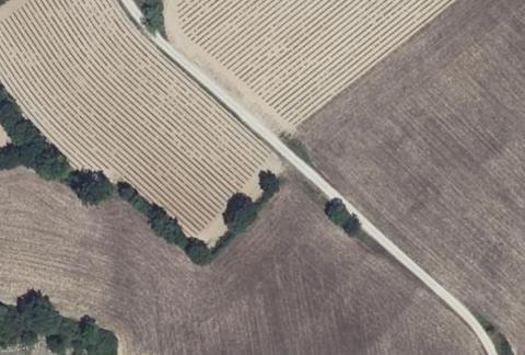 Vue aérienne du Camping les Lavandes Valensole à Valensole