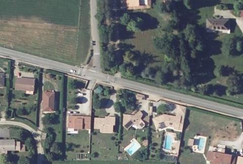 Vue aérienne du Camping les Nysades à Mirepoix