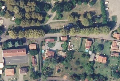 Vue aérienne du Camping les Ombrages de l’Adour à Aire-sur-l’Adour