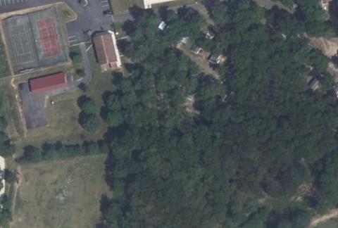 Vue aérienne du Camping les Petites Minaudières à Saint-Sauveur