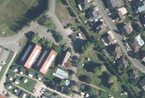 Vue aérienne du Camping les Portes d’Alsace à Saverne
