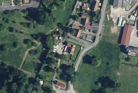 Vue aérienne du Camping les Puits Tournants à Sailly-le-Sec