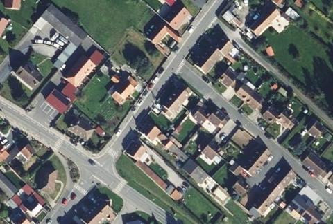 Vue aérienne du Camping les Pyramides à Audruicq