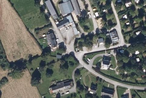 Vue aérienne du Camping les Rives de Vilaine à Férel