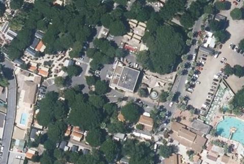 Vue aérienne du Camping les Sables d’Or à Agde