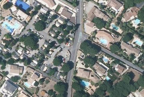 Vue aérienne du Camping les Sablettes à Agde