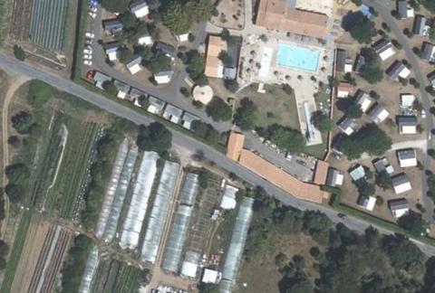 Vue aérienne du Camping les Salières à Saint-Martin-de-Ré