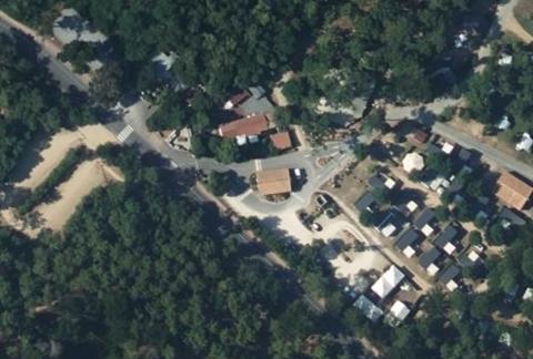 Vue aérienne du Camping les Sirènes à Saint-Jean-de-Monts