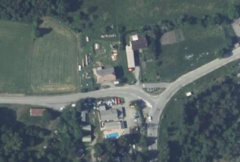 Vue aérienne du Camping les Sittelles à Chabottes