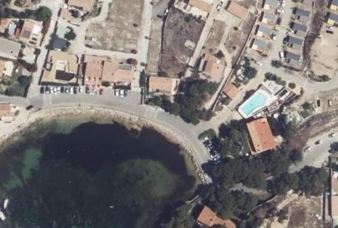 Vue aérienne du Camping les Tamaris à Martigues