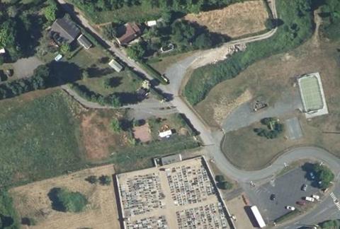 Vue aérienne du Camping les Terrasses de Rivarennes à Rivarennes