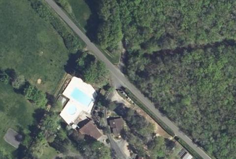 Vue aérienne du Camping les Tourterelles à Tourtoirac