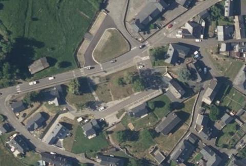 Vue aérienne du Camping l’Idéal à Arras-en-Lavedan