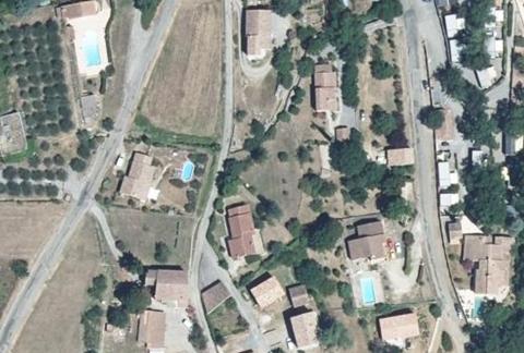 Vue aérienne du Camping Lou Rouchetou à Les Vans