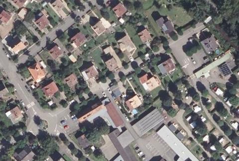Vue aérienne du Camping Municipal de Kaysersberg à Kaysersberg