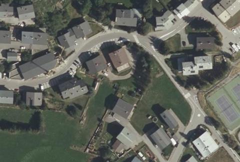Vue aérienne du Camping Municipal de la Buidonnière à Aussois