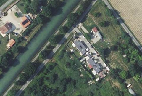 Vue aérienne du Camping Municipal de Montech à Montech