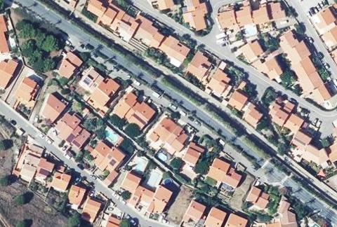 Vue aérienne du Camping Municipal la Pinède à Banyuls-sur-Mer