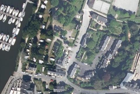 Vue aérienne du Camping Municipal le Patis à La Roche-Bernard