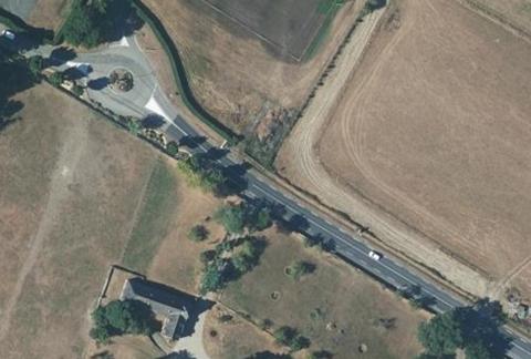 Vue aérienne du Camping Municipal le Vert à Maurs