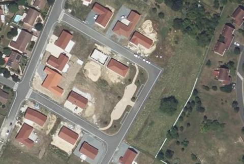 Vue aérienne du Camping New Rabioux à Châteauroux-les-Alpes