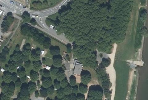 Vue aérienne du Camping Parc Beaujolais à Villefranche-sur-Saône