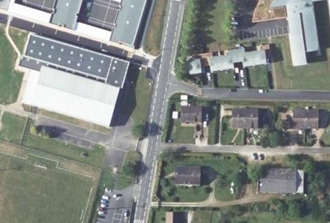 Vue aérienne du Camping Parc de Loisirs le Val Fleuri à Cloyes-sur-le-Loir