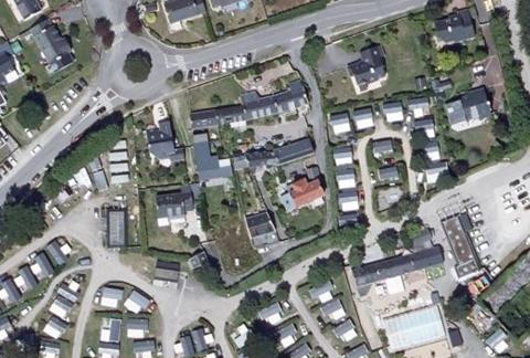 Vue aérienne du Camping Pen Palud à Ploemeur