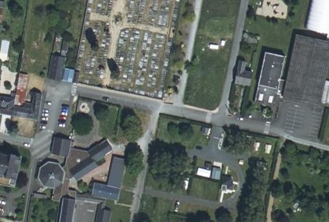 Vue aérienne du Camping Port la Vallée à Saint-Mathurin-sur-Loire