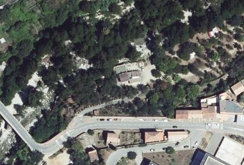 Vue aérienne du Camping Restonica à Corte