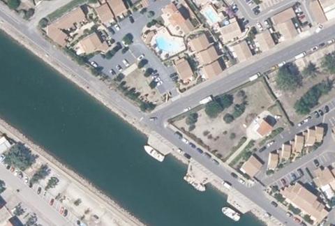 Vue aérienne du Camping Robinson à Marseillan