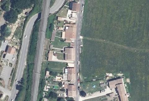 Vue aérienne du Camping Rochecondrie Loisirs à Viviers