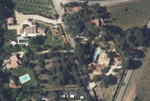 Vue aérienne du Camping Sainte Victoire à Beaurecueil