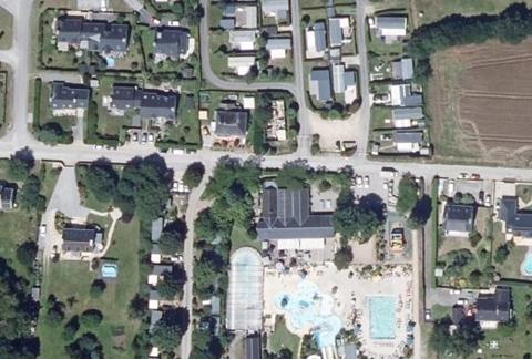 Vue aérienne du Camping Sandaya Carnac à Carnac