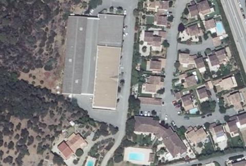 Vue aérienne du Camping Sandaya Riviera d’Azur à Fréjus