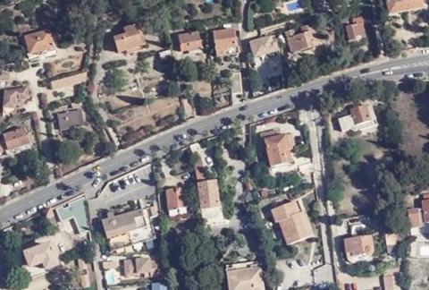 Vue aérienne du Camping Santa Gusta à La Ciotat