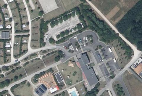 Vue aérienne du Camping Seasonova le Plan d’Eau à Saint-Yrieix-sur-Charente