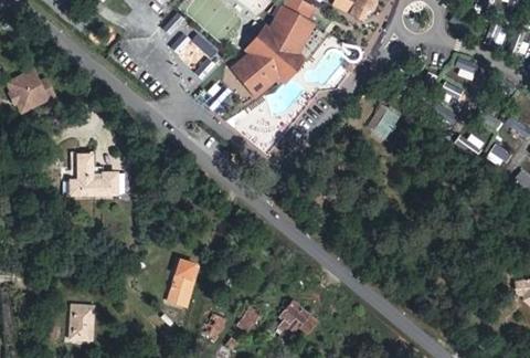 Vue aérienne du Camping Siblu le Domaine de Soulac à Soulac-sur-Mer