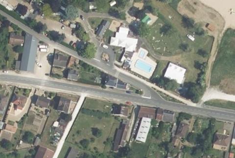 Vue aérienne du Camping Touristique de Gien à Poilly-lez-Gien