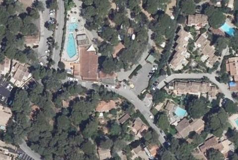 Vue aérienne du Sélection Camping à La Croix-Valmer