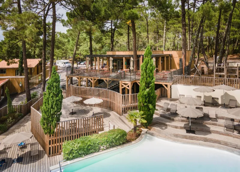 Photo du Camping Huttopia Arcachon, fournie par Glampings