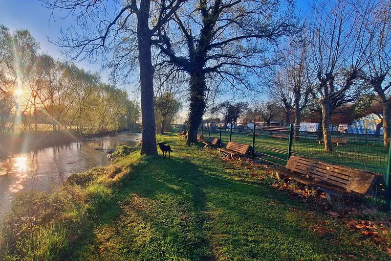 Le Camping de la Pra, à Saint-Germain-Laval