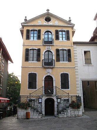 Photo : Itinéraire pédestre : Le cercle du lac - De l'hôtel de ville à la presqu'île d'Albigny