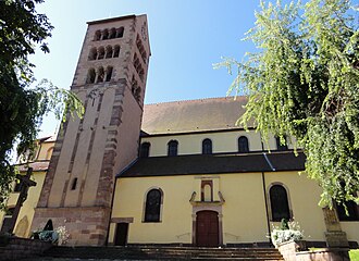 Photo : Eglise Saint-Sébastien à Soultzmatt