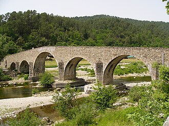 Photo : Le Pont Vieux de Saint Jean du Gard