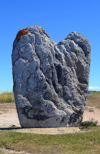 Photo : Menhirs de Beg Er Goh Lannec